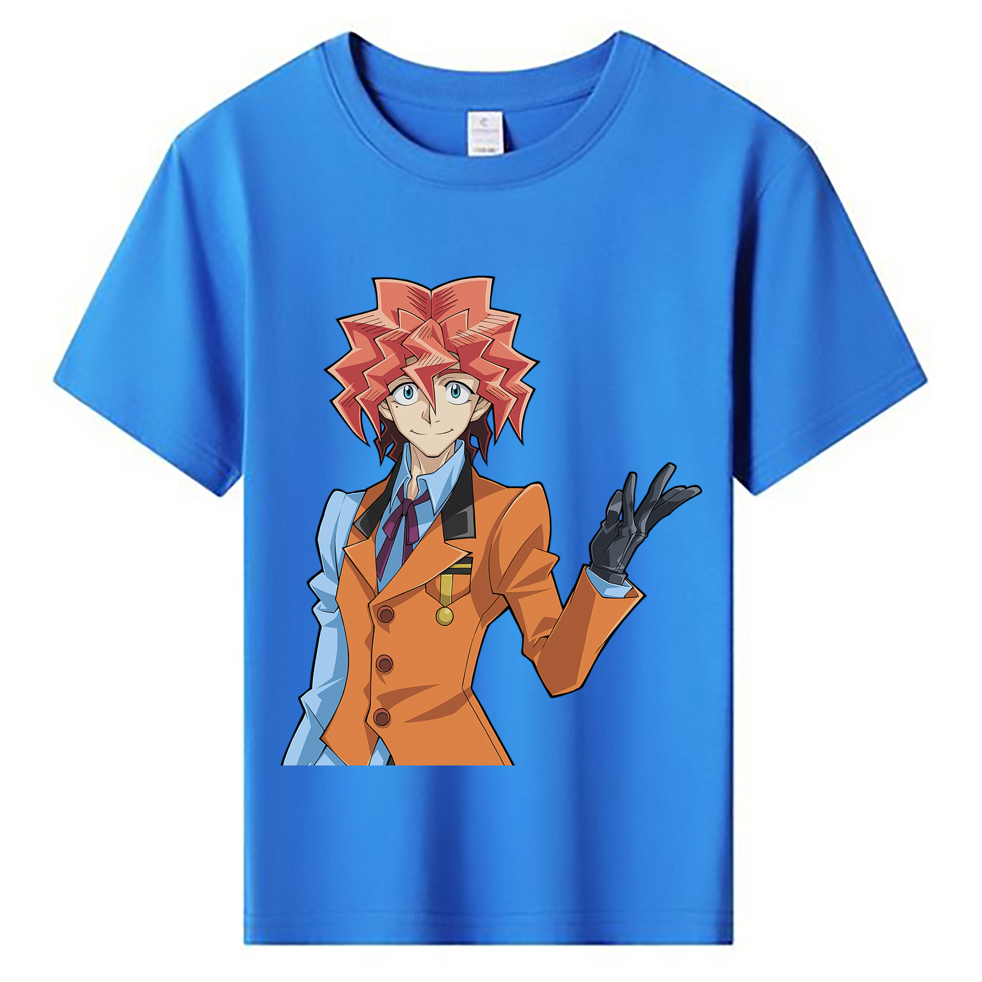 （画像用） 遊☆戯☆王 Yu-Gi-Oh! 綿100％キッズTシャツ（フロントプリント）